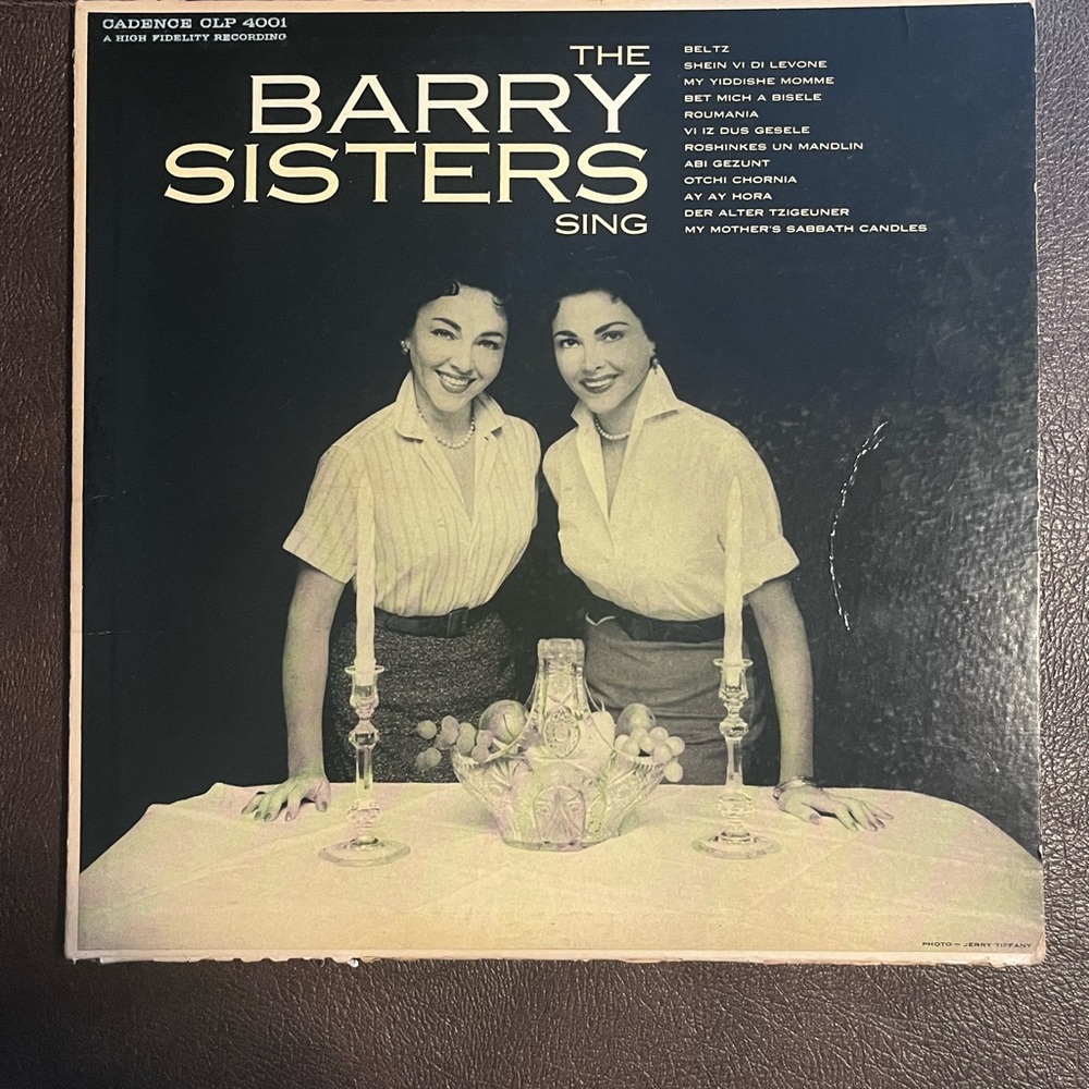 The Barry Sisters Sing album